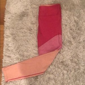 Outdoor Voices - Tri Tone Leggings (Flamingo)